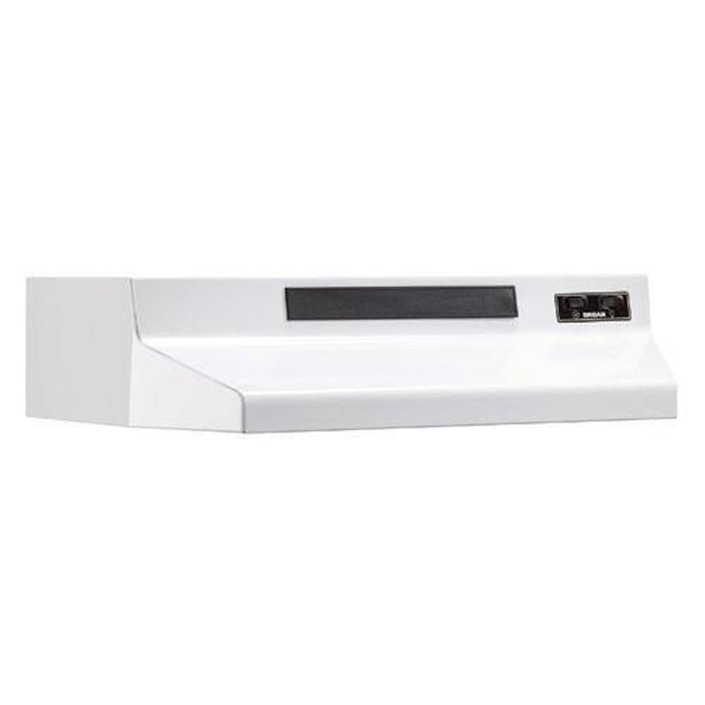 Broan - 24 Inch 180 CFM Under Cabinet Range Vent in White - BP124WHN
