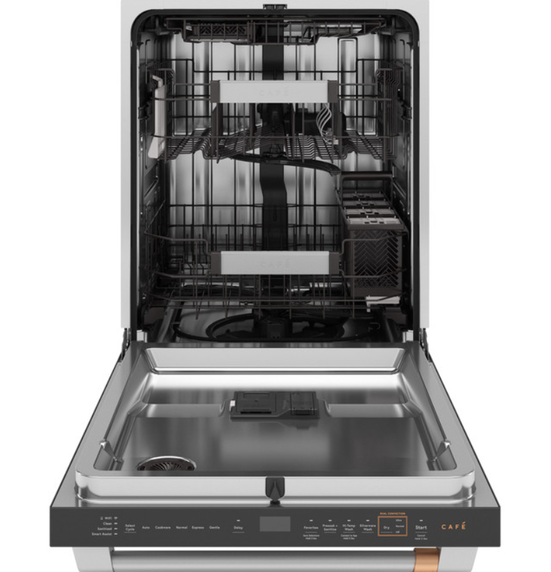 Cafe - 39 dBA Built In Dishwasher in Matte Black - CDT888P3VD1