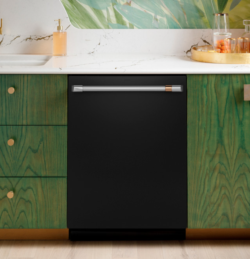 Cafe - 39 dBA Built In Dishwasher in Matte Black - CDT888P3VD1
