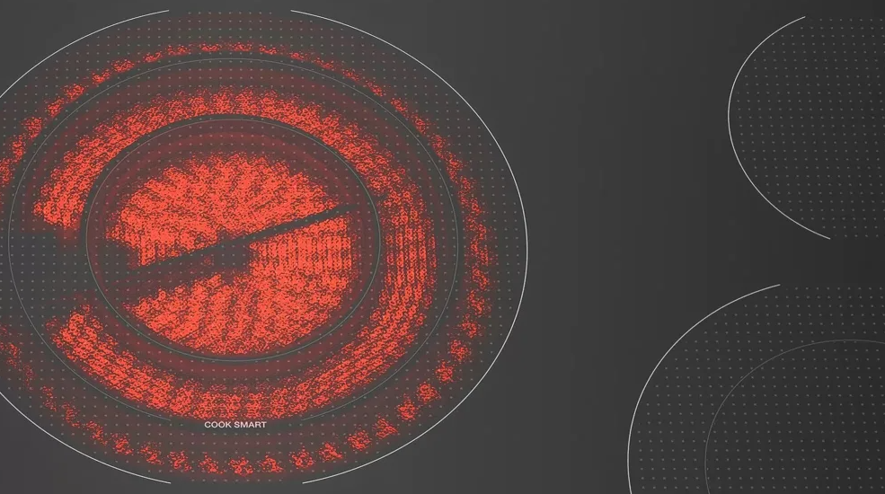 Thermador - 37 Inch Electric Cooktop in Black - CET366TB