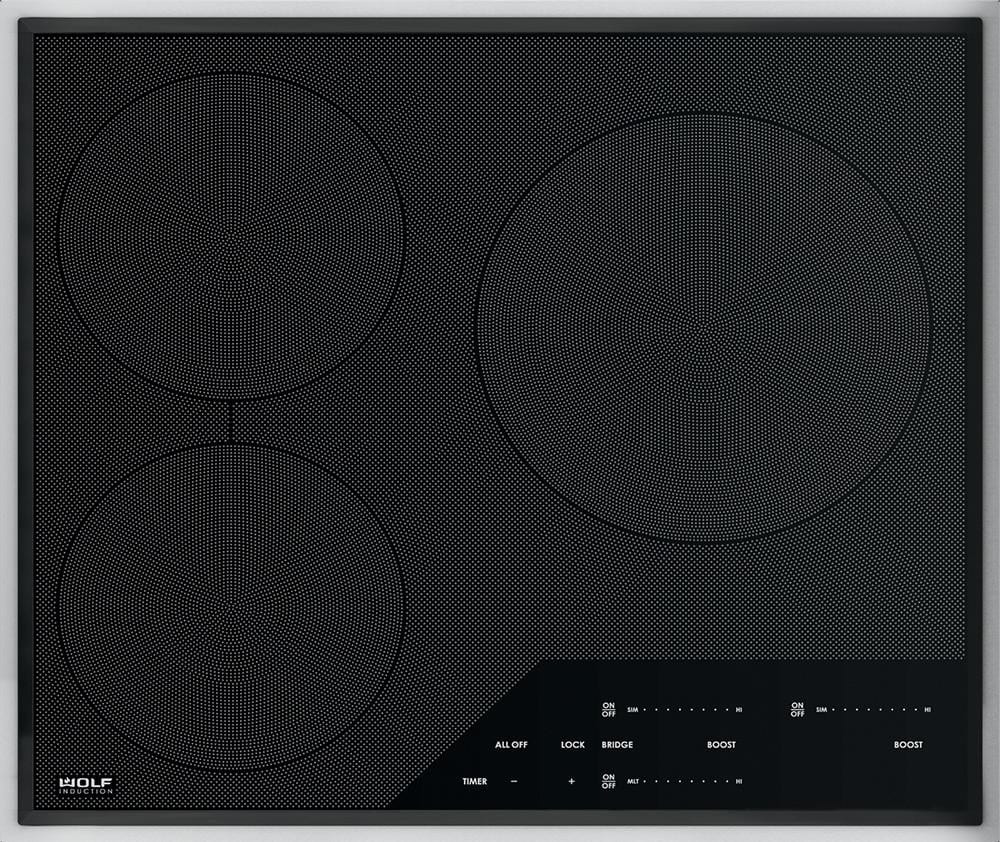 Wolf - 29.375 inch wide Induction Cooktop in Stainless - CI243TF/S