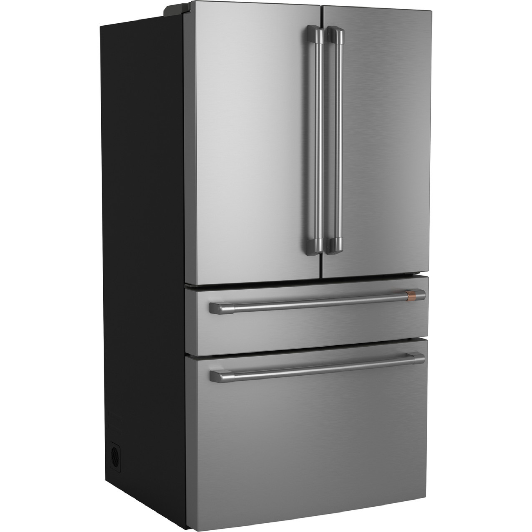Cafe - 36 Inch 23.2 cu. ft French Door Refrigerator in Stainless - CJE23DP2WS1