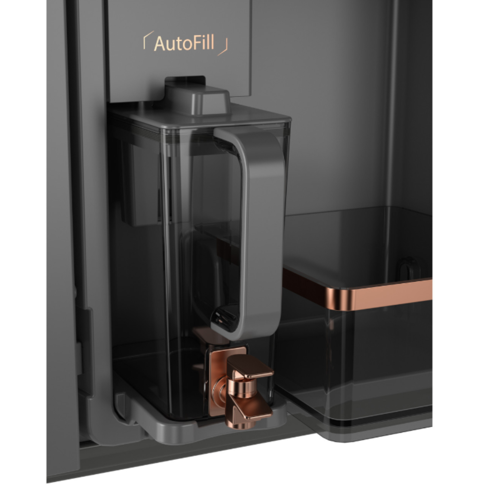 Cafe - 36 Inch 23.2 cu. ft French Door Refrigerator in White - CJE23DP4WW2