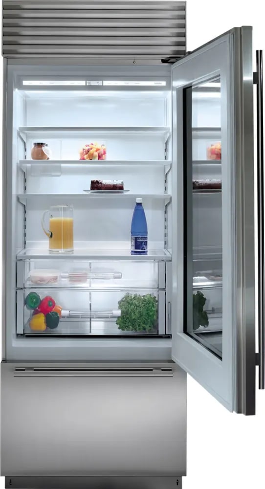 Sub-Zero - 30 Inch 17.3 cu. ft Built In / Integrated Bottom Mount Refrigerator in Stainless - CL3050UG/S/T/R
