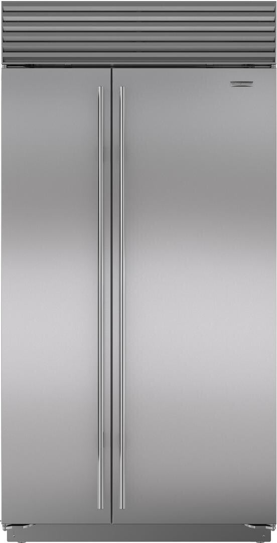 Sub-Zero - 42 Inch 24.8 cu. ft Built In / Integrated Side by Side Refrigerator in Stainless - CL4250S/S/T