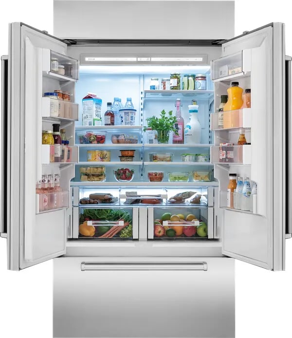 Sub-Zero - 42 Inch 24.2 cu. ft Built In / Integrated French Door Refrigerator in Panel Ready - CL4250UFDID/O