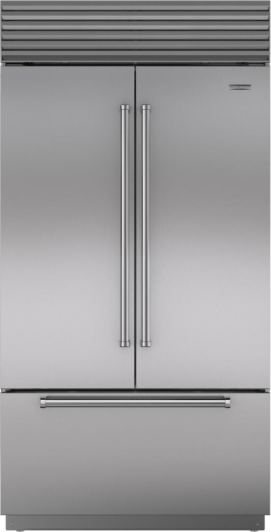 Sub-Zero - 42 Inch 24.7 cu. ft Built In / Integrated French Door Refrigerator in Stainless - CL4250UFDID/S/P