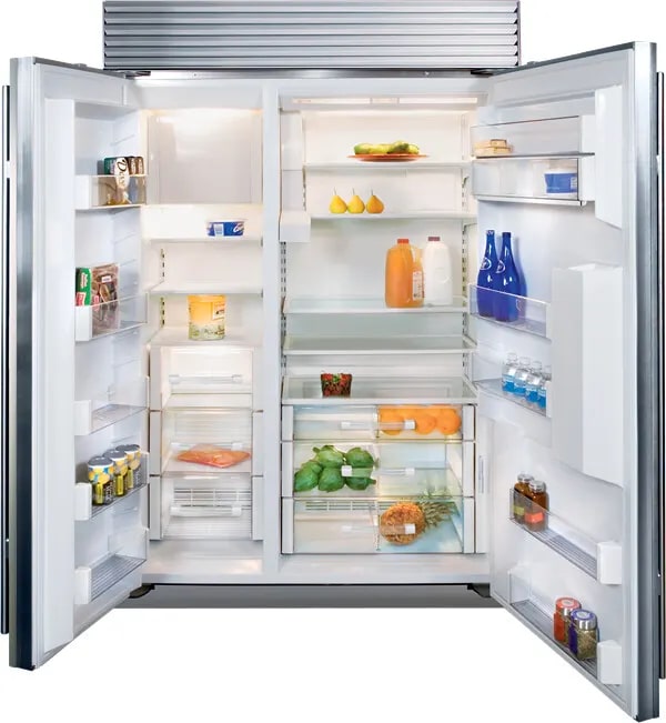 Sub-Zero - 48 Inch 28.4 cu. ft Built In / Integrated Side by Side Refrigerator in Panel Ready - CL4850SD/O