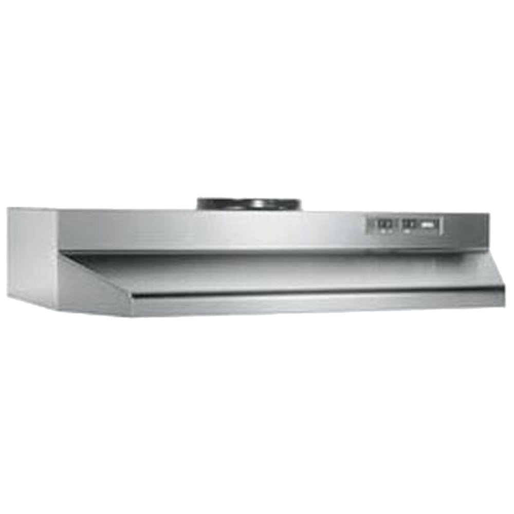 Broan - 24 Inch 160 CFM Under Cabinet Range Vent in Stainless - CM124SSN