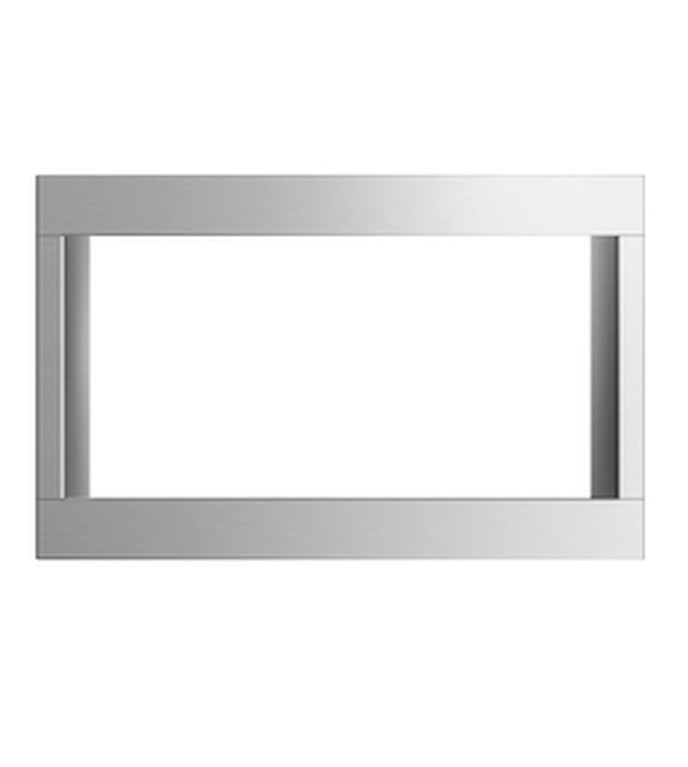 Fisher & Paykel - 24 inch Contemporary Microwave Trim Kit Accessory in Stainless - CMOTTK-30