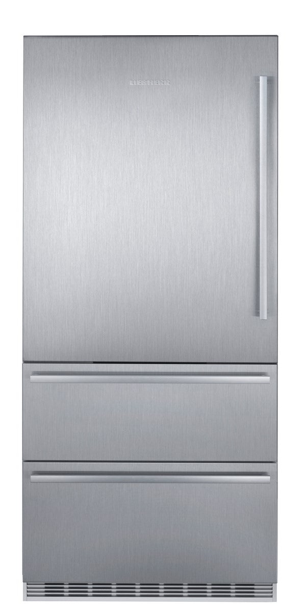 Liebherr - 35.875 Inch 19.5 cu. ft Bottom Mount Refrigerator in Stainless - CS2091
