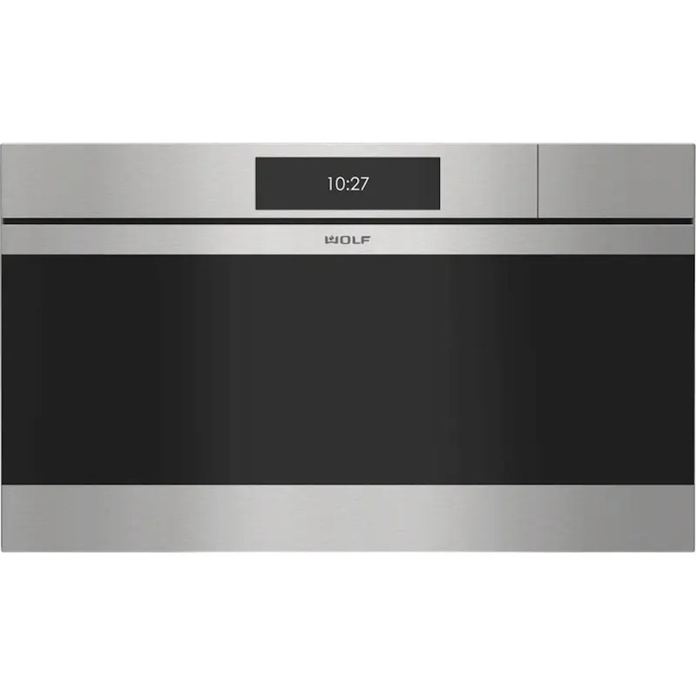 Wolf - 2.4 cu. ft Single Wall Oven in Black - CSO3050CM/S
