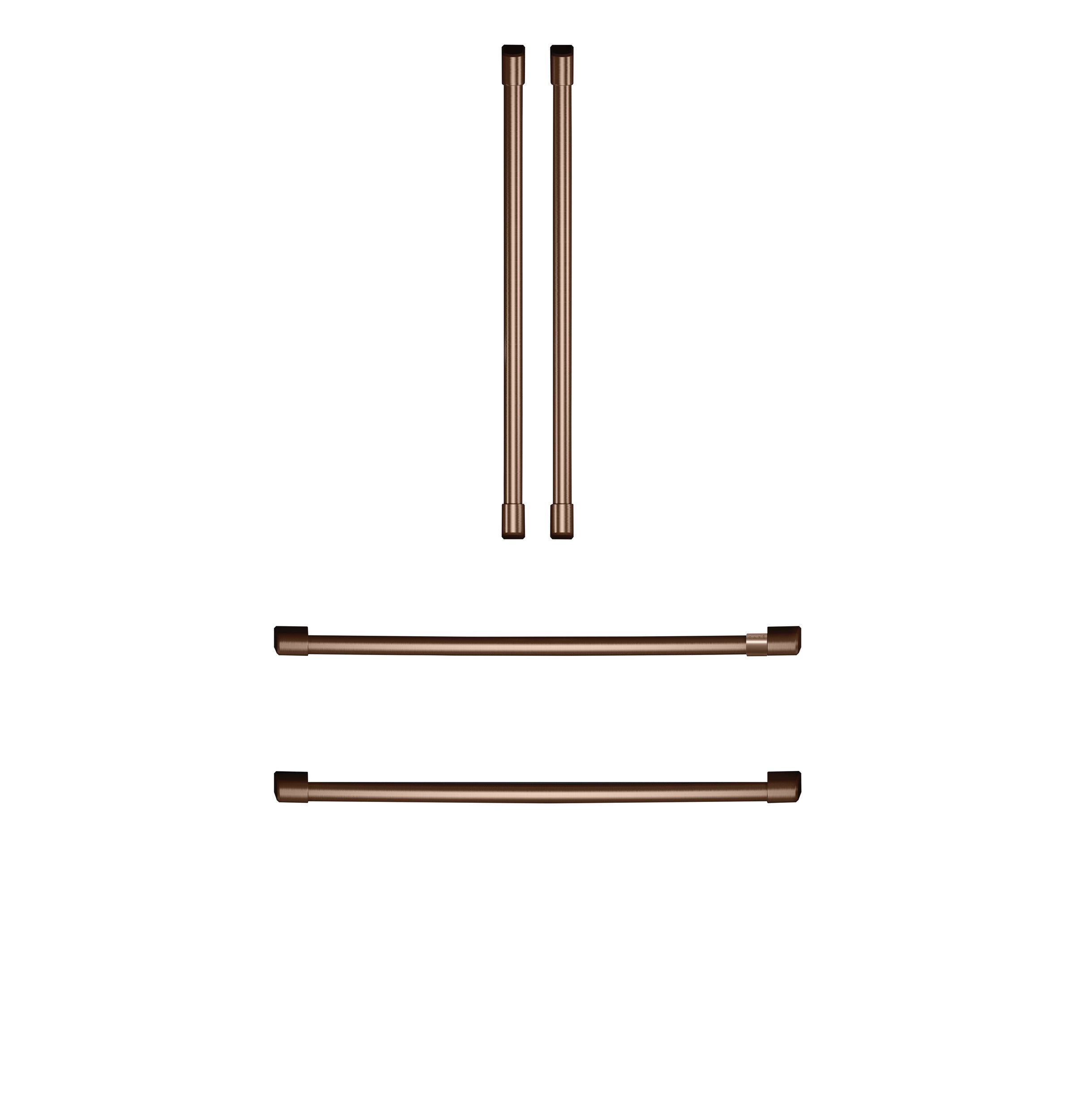 Cafe - Handle Kit Accessory Refrigerator in Brushed Copper - CXQB4H4PNCU