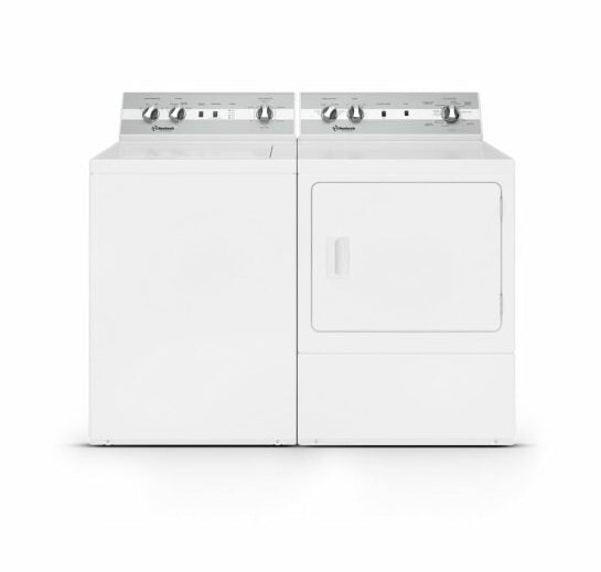Huebsch - 7 cu. Ft  Vented Electric Dryer in White - DC5102WE