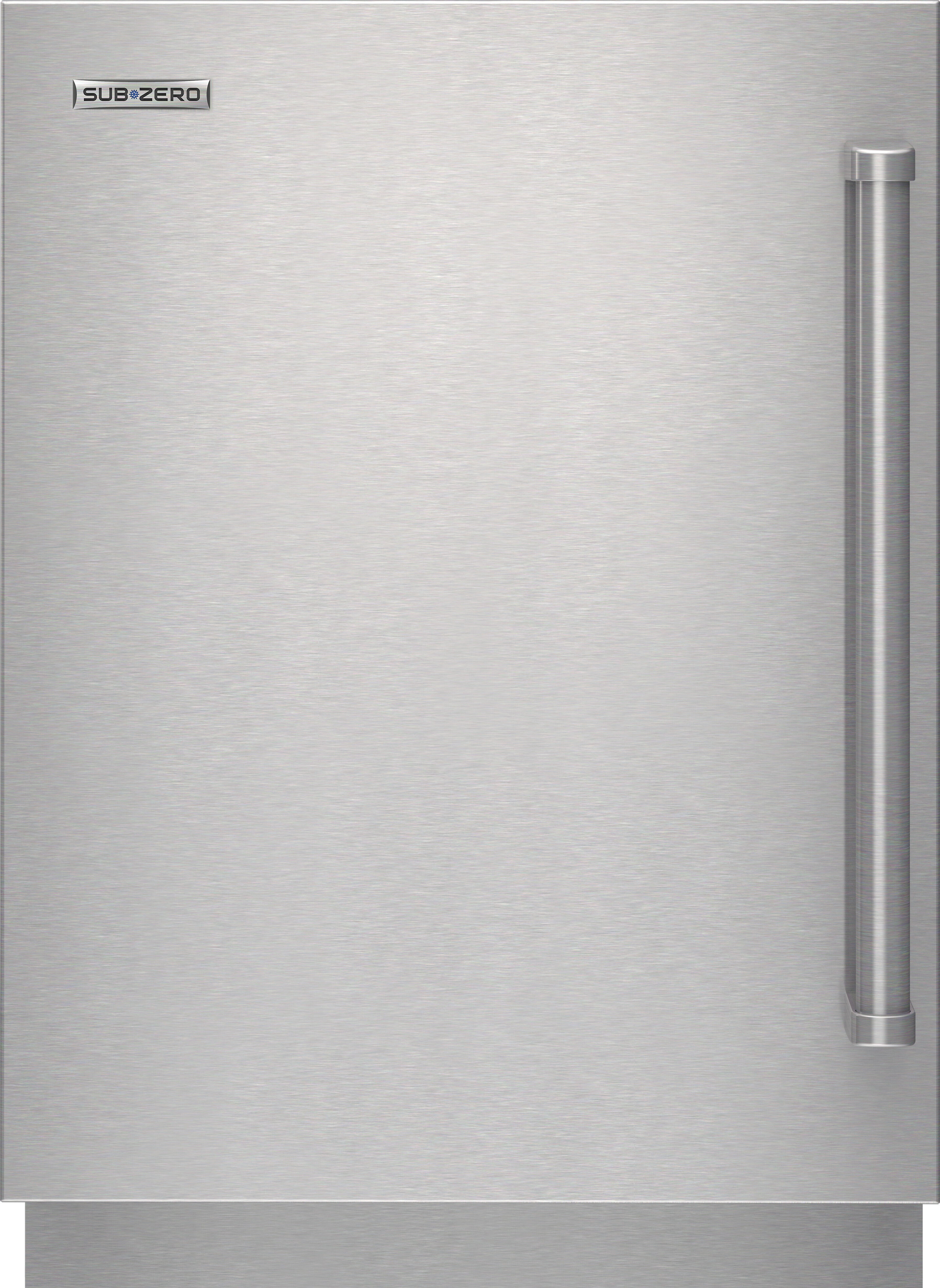 Sub-Zero - 24 Inch 5.4 cu. ft Built In / Integrated Outdoor Undercounter Refrigerator in Panel Ready - DEU2450RO/L