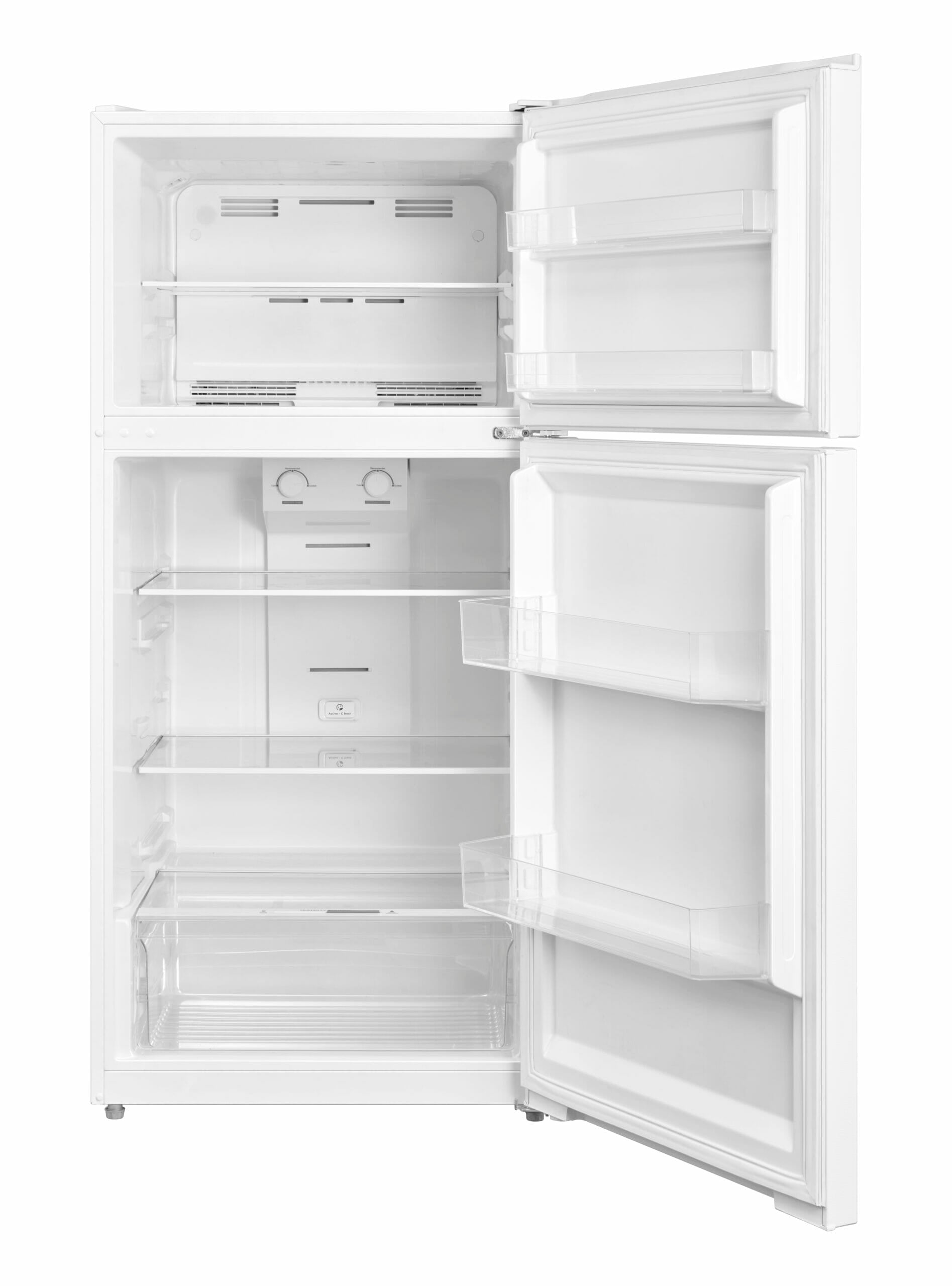 Danby - 27.56 Inch 14.2 cu. ft Top Mount Refrigerator in White - DFF142E1WDB