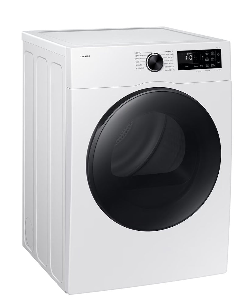 Samsung - 4 cu. Ft  Compact Dryer in White - DV25FG50BVBEAC