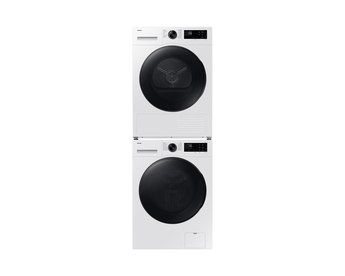 Samsung - 4 cu. Ft  Compact Dryer in White - DV25FGC0B0BEAC