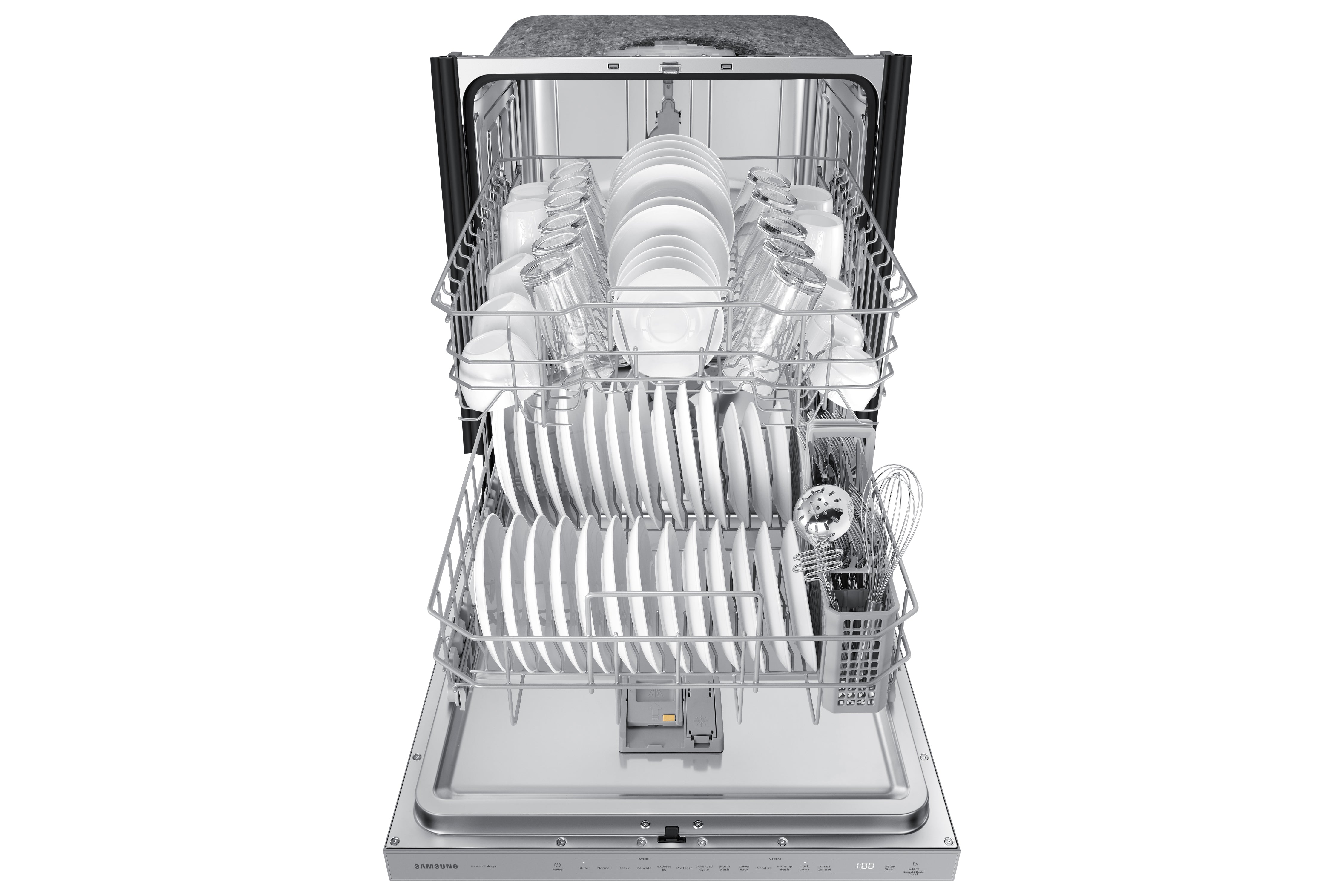 Samsung - 48 dBA Built In Dishwasher in Stainless - DW80CG5420SRAA