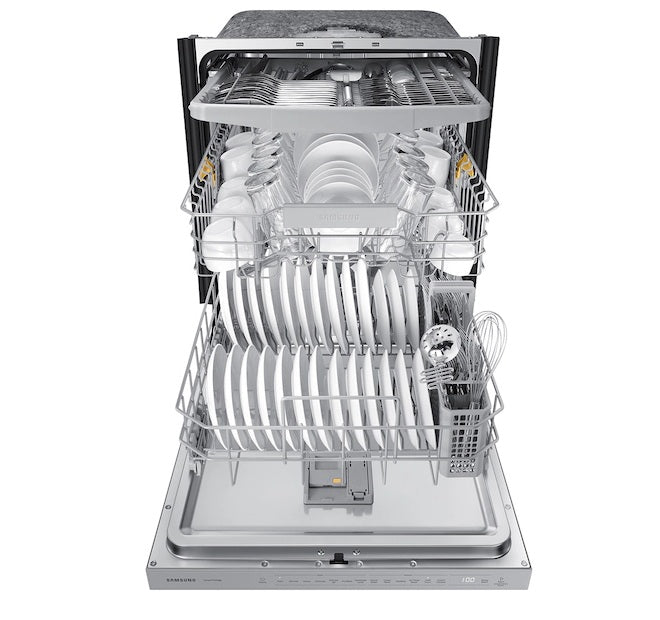 Samsung - 46 dBA Built In Dishwasher in Stainless - DW80CG5450SRAA