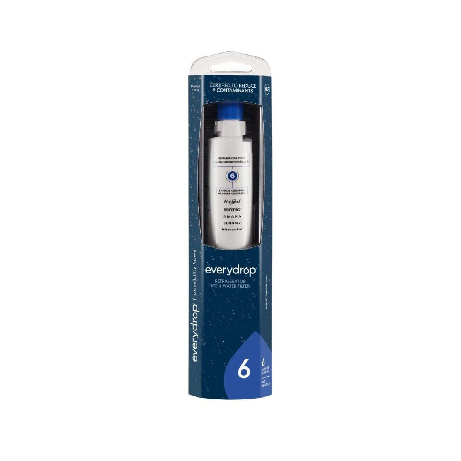 Whirlpool Ice & Water Refrigerator Filter 6 - EDR6D1B