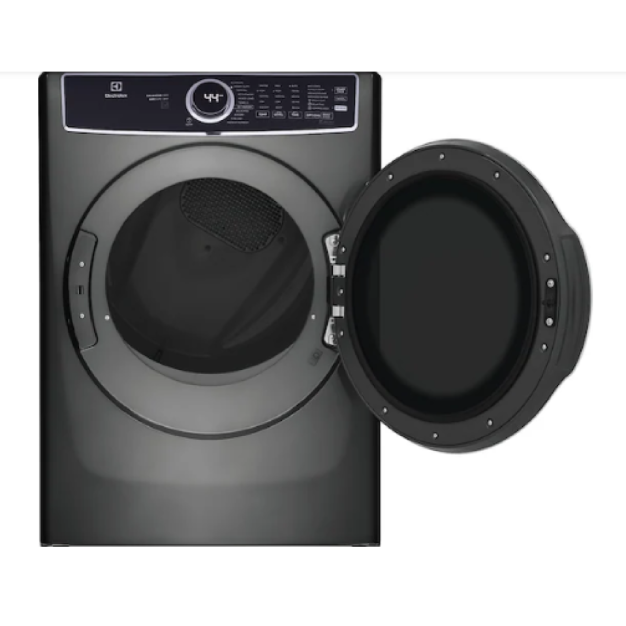 Electrolux 8.0 Cu. Ft. Front Load Electric Dryer with Perfect Steam, Titanium - ELFE763CAT
