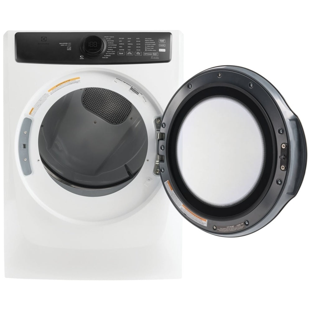 Electrolux - 8 cu. Ft  Vented Electric Dryer in White - ELFE773CMW