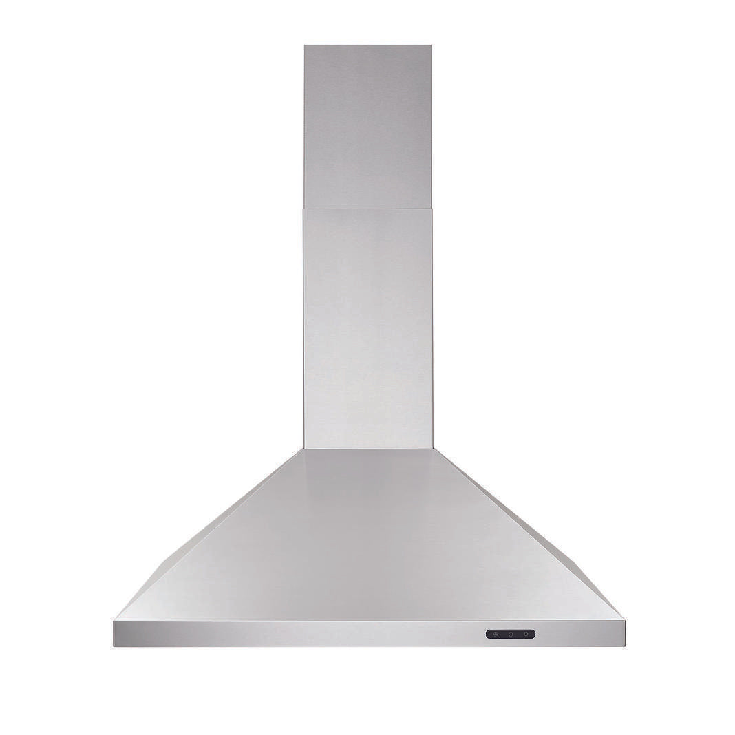 Broan - 36 Inch 460 CFM Wall Mount and Chimney Range Vent in Stainless - EW4836SS