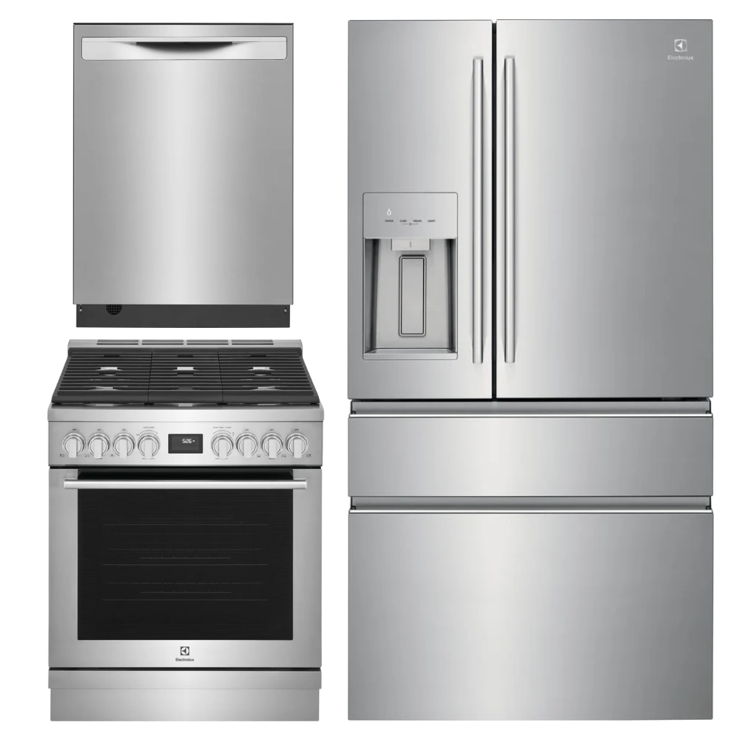 Electrolux Kitchen Package - ERMC2295AS, ECFG3068AS, EDSP4944CS