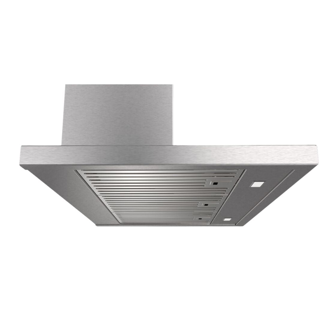 Fulgor Milano - 36 Inch 600 CFM Wall Mount and Chimney Range Vent in Stainless - F4CW36S1