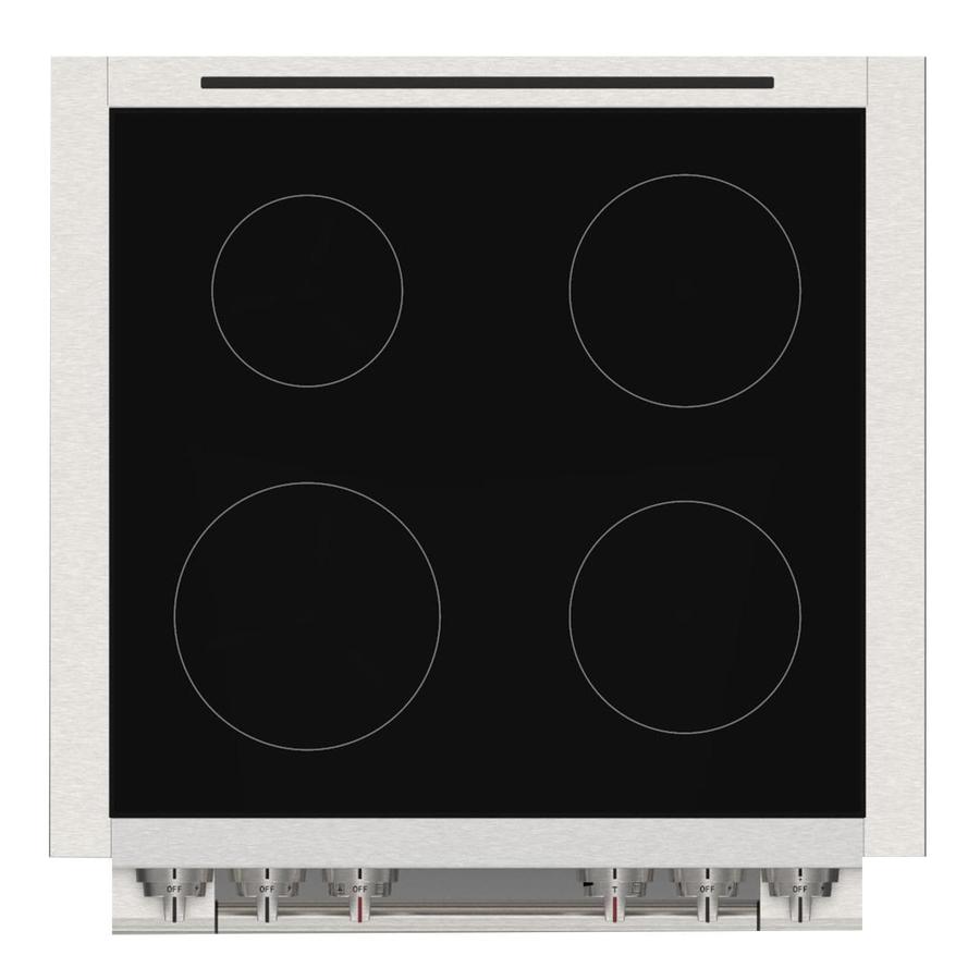 Fulgor - 4.4 cu. ft  Induction Range in Stainless (Open Box) - F6PIR304S1