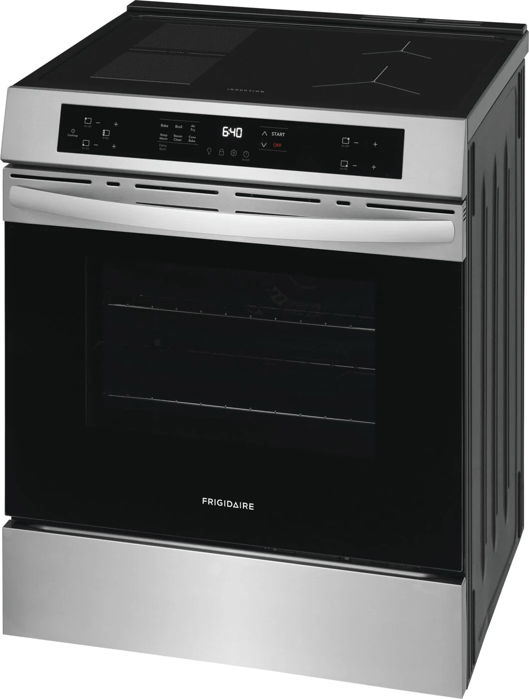 Frigidaire - 5.3 cu. ft  Induction Range in Stainless - FCFI308CBS