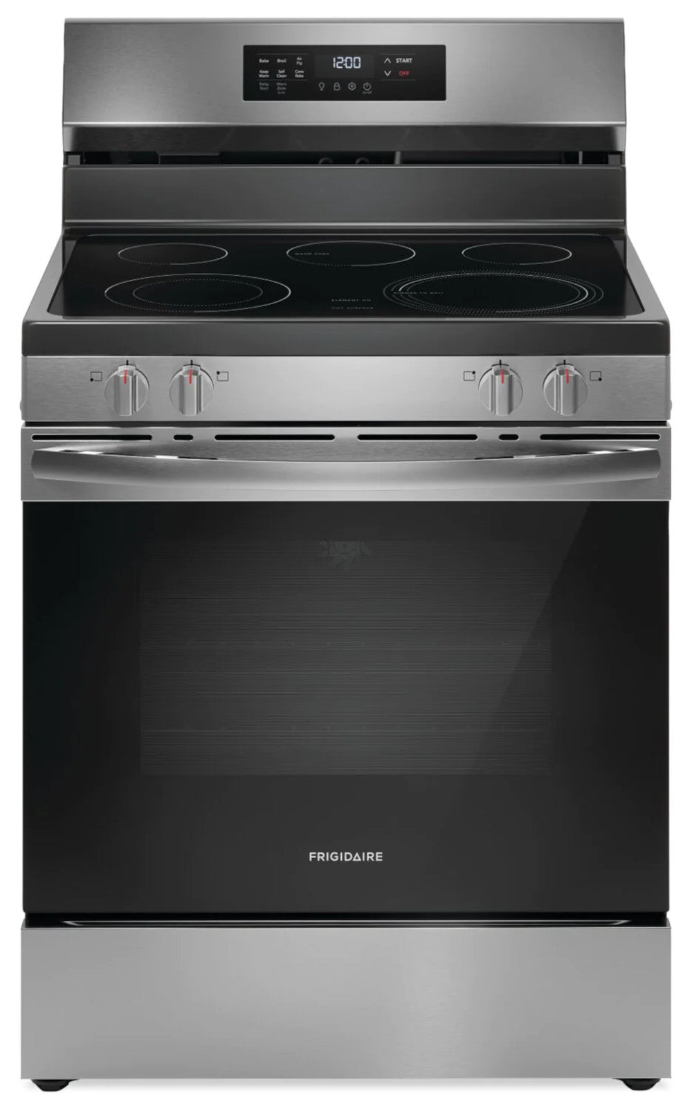 Frigidaire - 30Inch 5.3 cu. ft  Electric Range in Stainless - FCRE308CAS