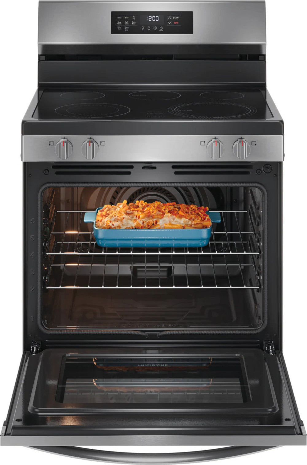 Frigidaire - 30Inch 5.3 cu. ft  Electric Range in Stainless - FCRE308CAS