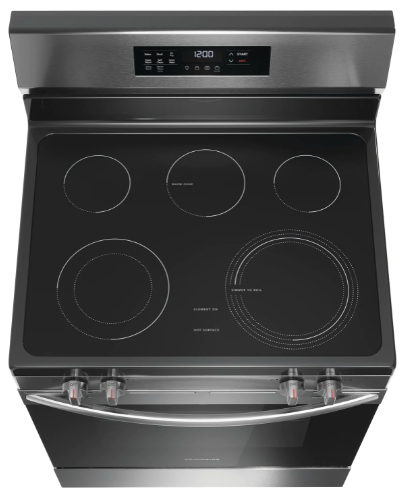 Frigidaire - 30Inch 5.3 cu. ft  Electric Range in Stainless - FCRE308CAS