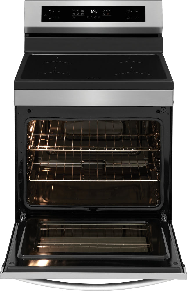 Frigidaire - 5.3 cu. ft  Induction Range in Stainless - FCRI306CAS
