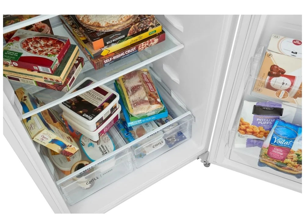 Frigidaire - 21 cu. Ft  Upright Freezer in White - FFUV2136AW