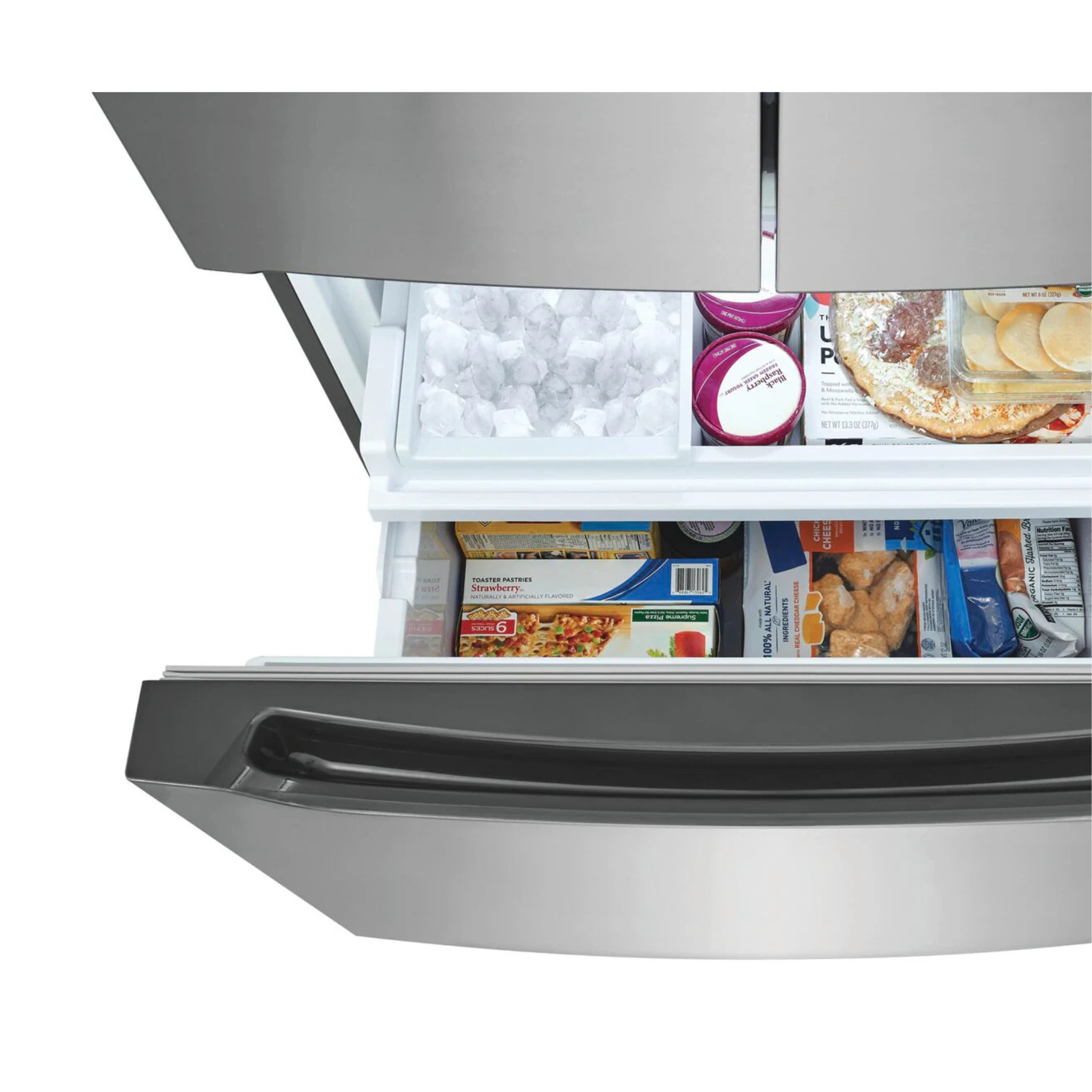 Frigidaire - 33 Inch 20 cu. ft French Door Refrigerator in Stainless - FRFG2033AV