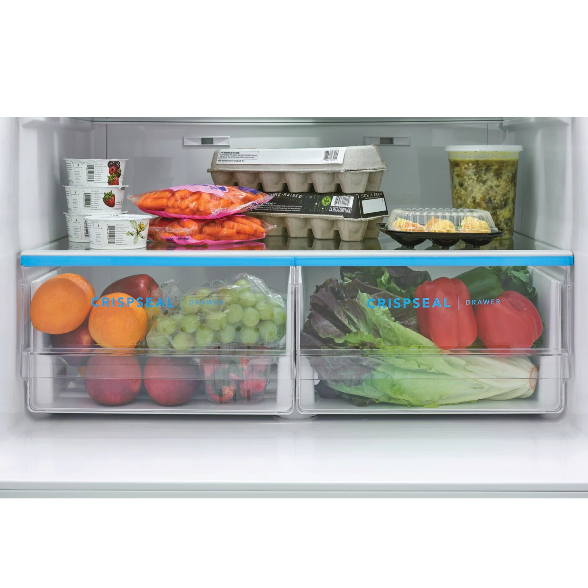 Frigidaire - 33 Inch 20 cu. ft French Door Refrigerator in Stainless - FRFG2033AV