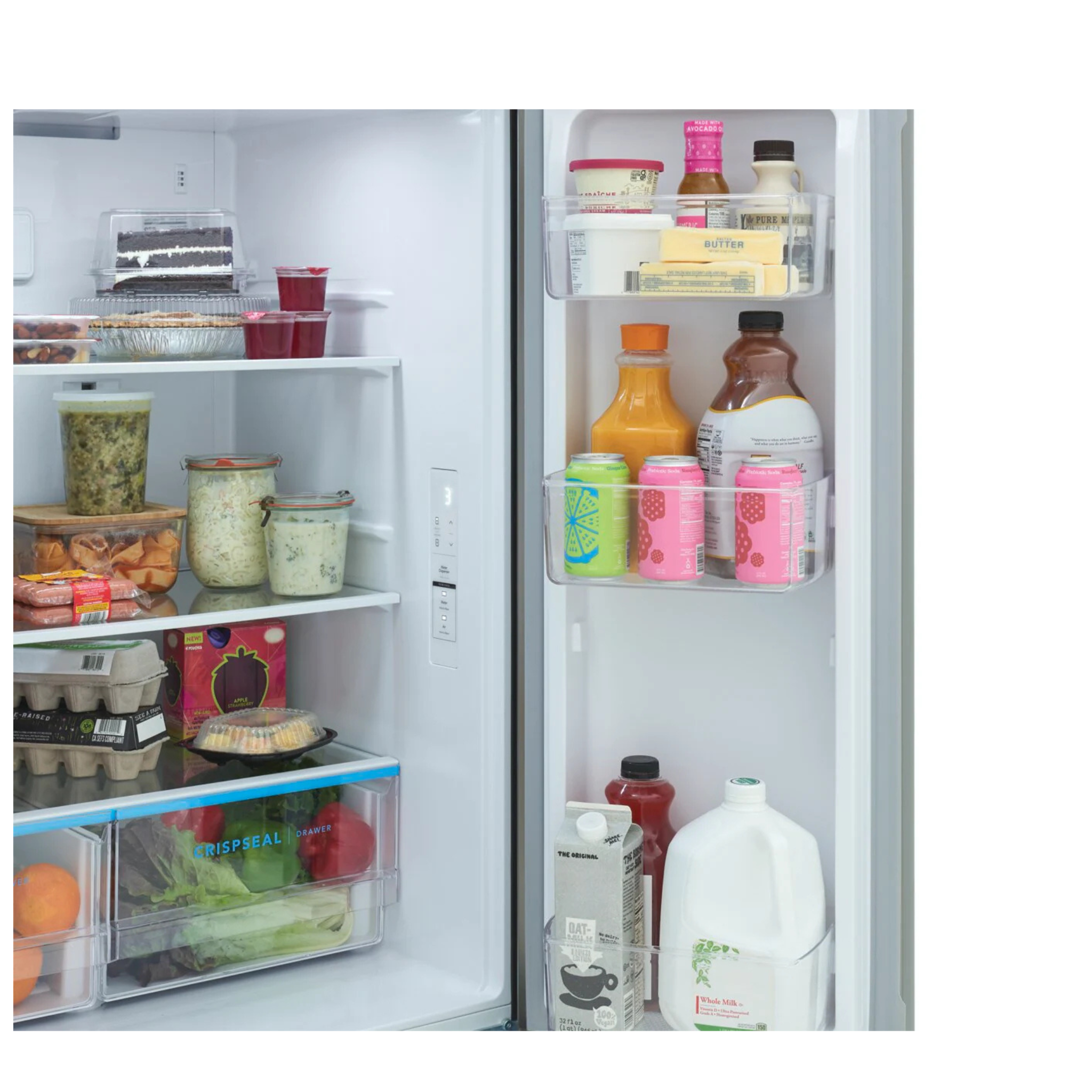 Frigidaire - 33 Inch 20 cu. ft French Door Refrigerator in Stainless - FRFG2033AV