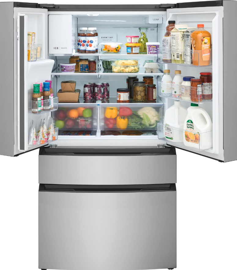 Frigidaire - 36 Inch 23.6 cu. ft French Door Refrigerator in Stainless - FRMS2733AV