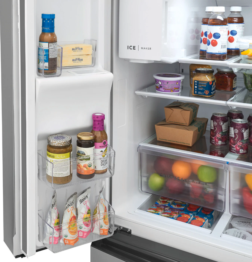 Frigidaire - 36 Inch 23.6 cu. ft French Door Refrigerator in Stainless - FRMS2733AV