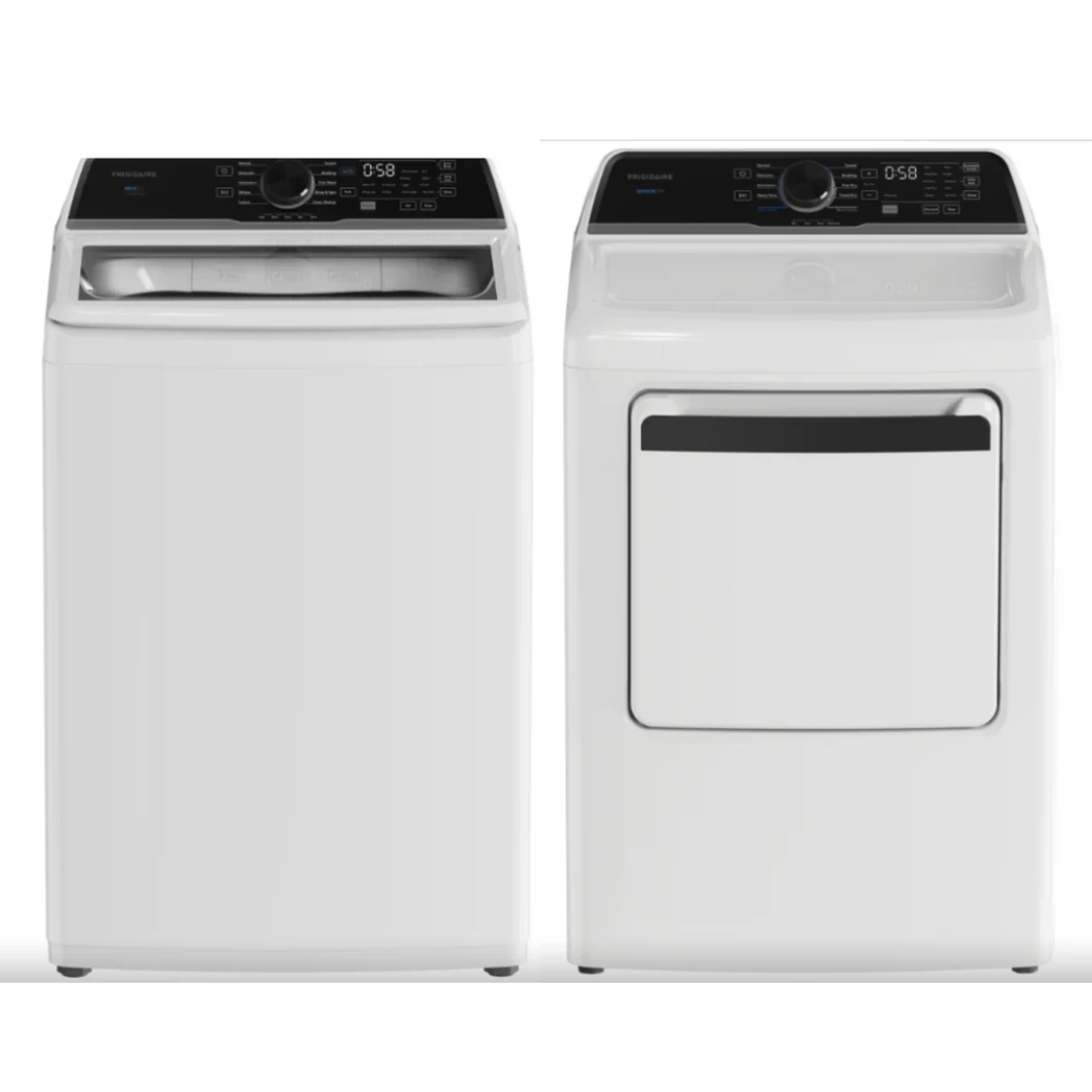 Frigidaire Laundry Pair - FLVW7523BW, FLVG7523BW