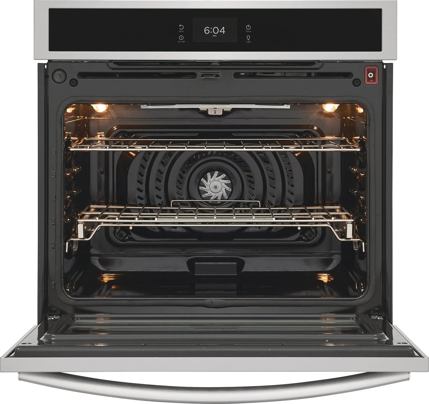 Frigidaire Gallery - 5.3 cu. ft Single Wall Oven with Stone-Baked Pizza in Stainless - GCWS3070AF