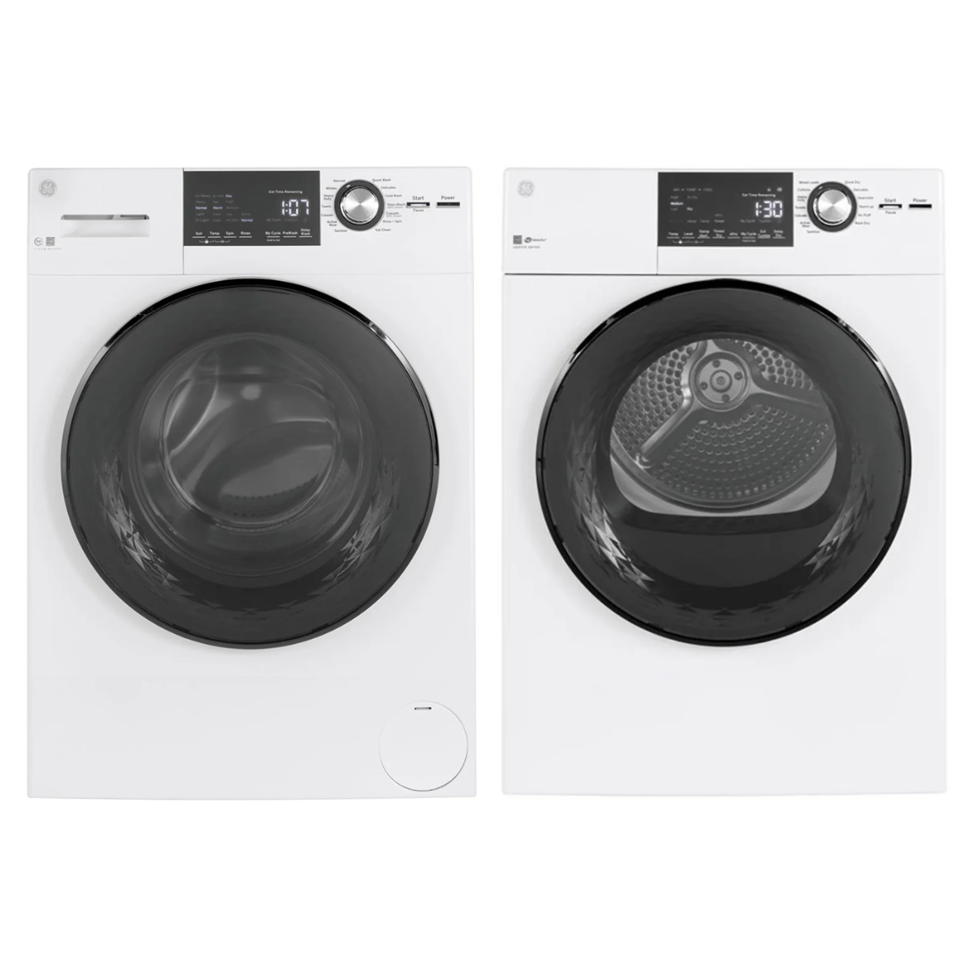 GE Laundry Pair - GFW148SSMWW, GFD14JSINWW