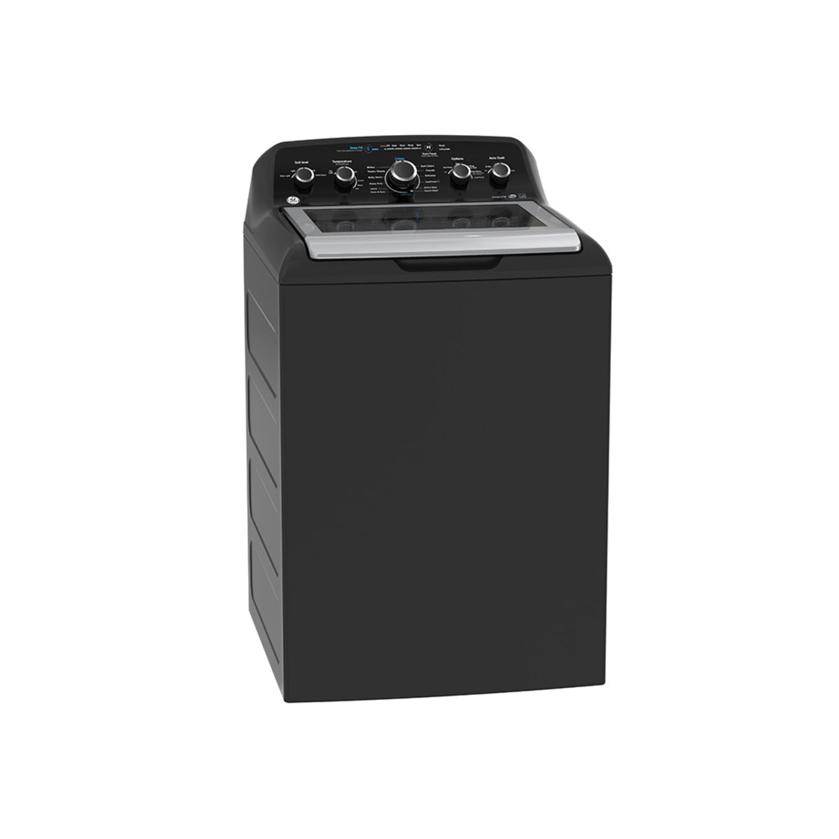 GE - 4,9 cu. Ft  Top Load Washer in Grey - GTW491BMRDG