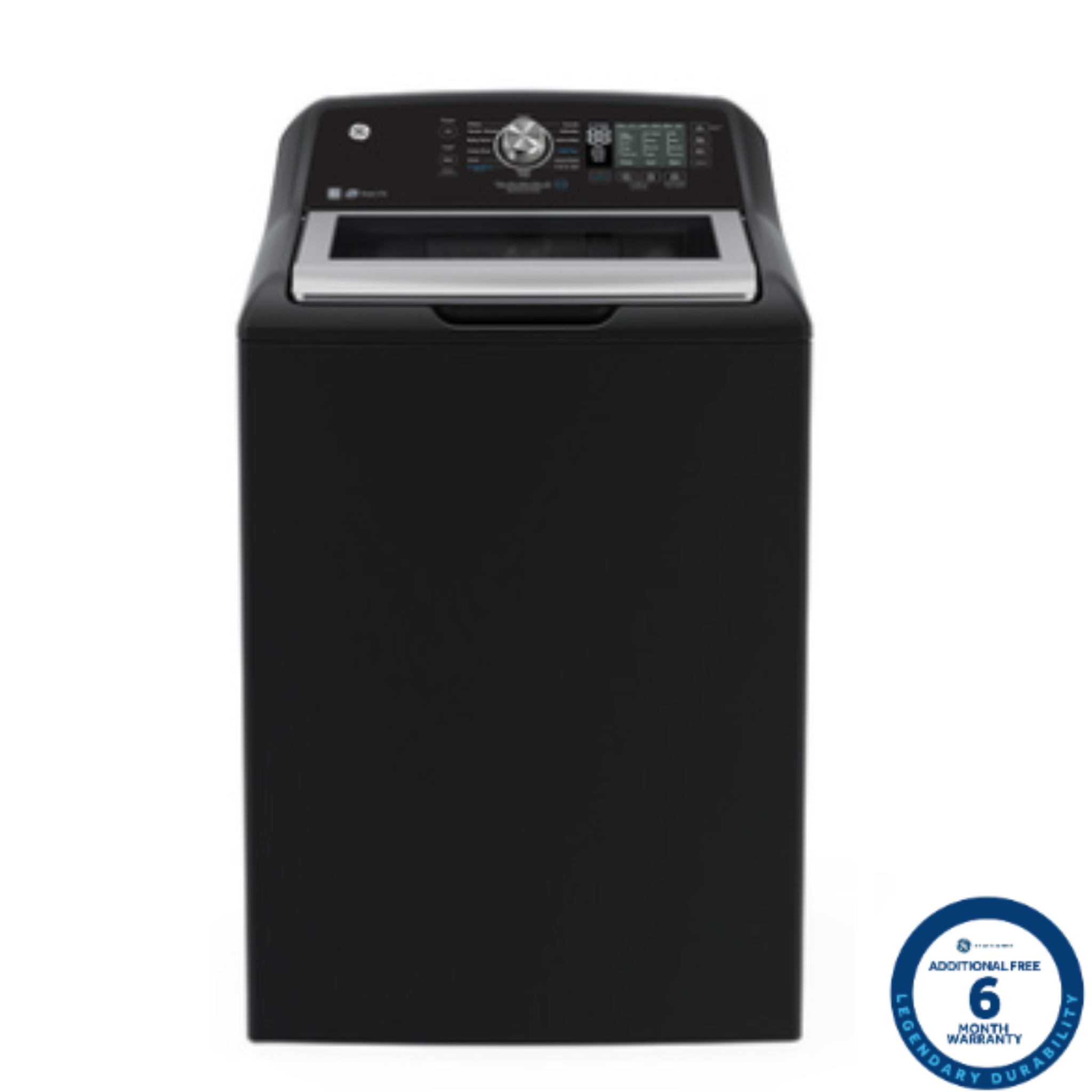 GE - 5,2 cu. Ft  Top Load Washer in Grey - GTW681BMRDG