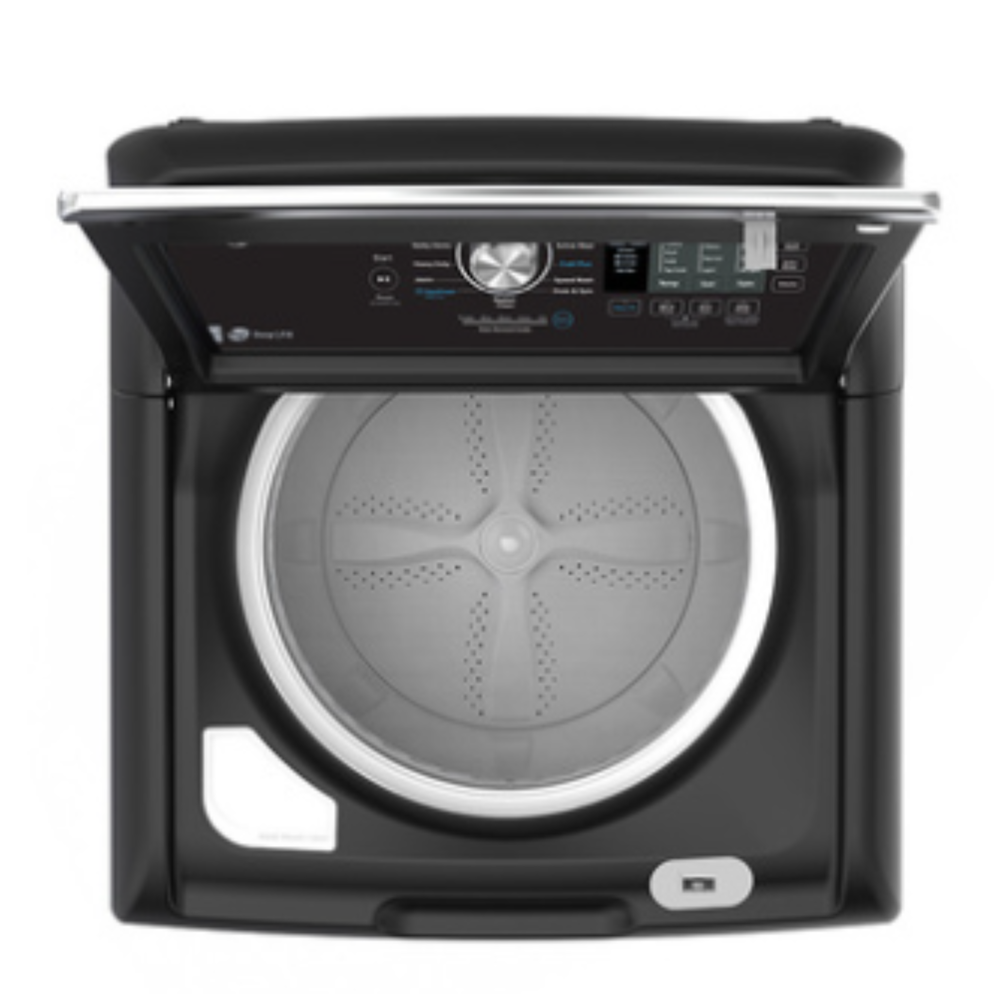 GE - 5,2 cu. Ft  Top Load Washer in Grey - GTW681BMRDG