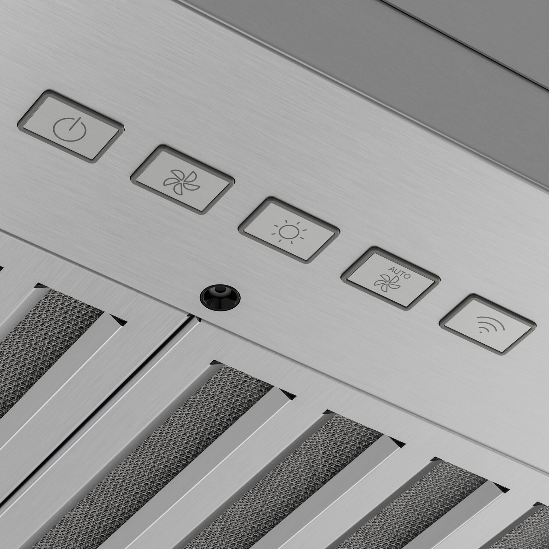 Best - 35.87 Inch 650 CFM Insert Vent in Stainless - HBN1366SS