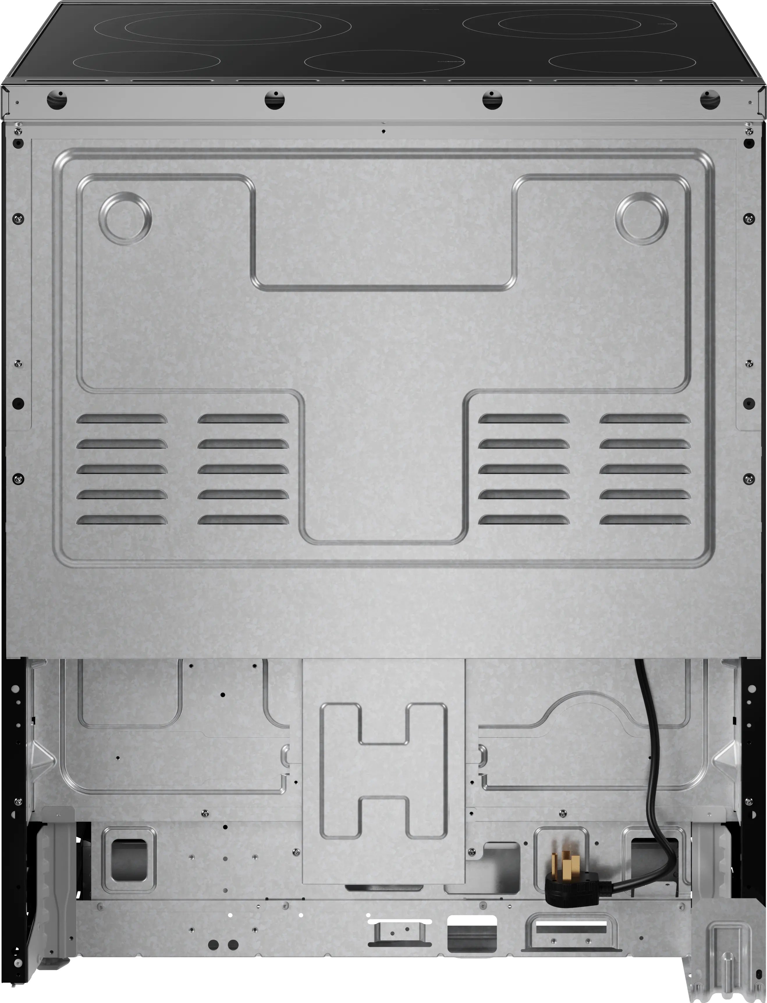 Bosch - 5.8 cu. ft  Electric Range in Stainless - HEF3050MC